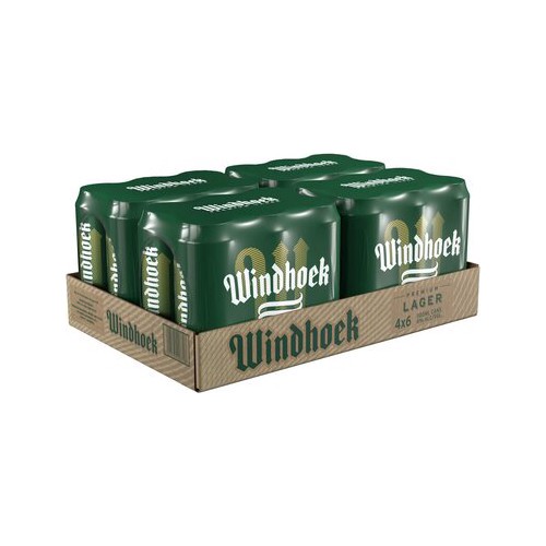 Windhoek Premium Lager Beer 24 x 500ml