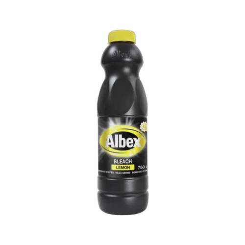 albex lemon scented bleach 750ml