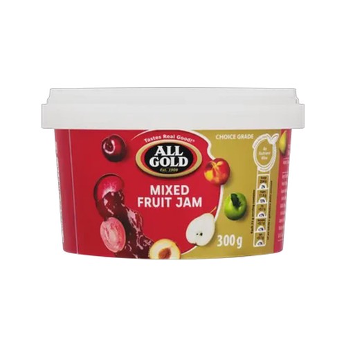 all gold mixed fruit mixed fruit jam 300g