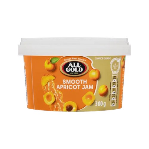all gold smooth apricot jam 300g