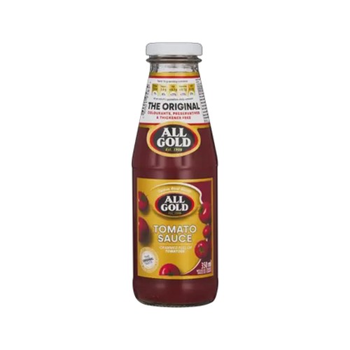 all gold tomato sauce bottle 350ml