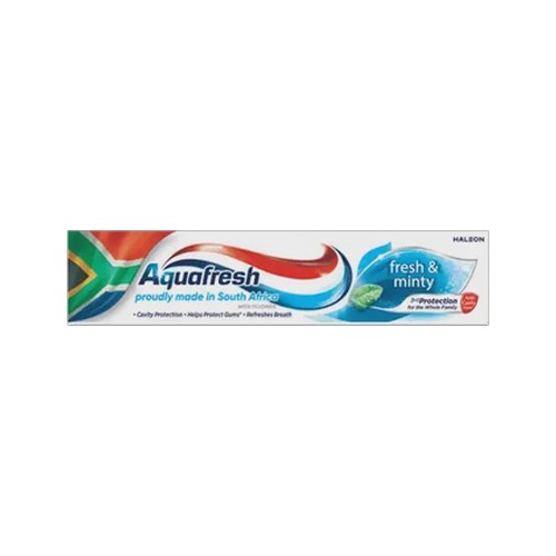 aquafresh all-in-one protection fresh & minty fluoride toothpaste 100ml