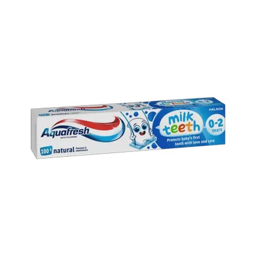 aquafresh milk teeth fluoride toothpaste 50ml