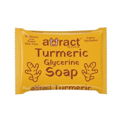 attract turmeric glycerine soap 100g