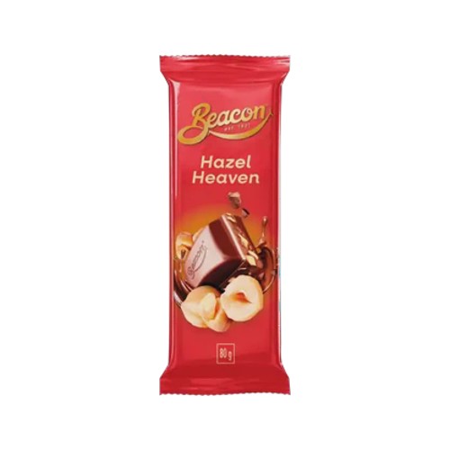 Beacon Hazel Heaven Chocolate Slab 80g