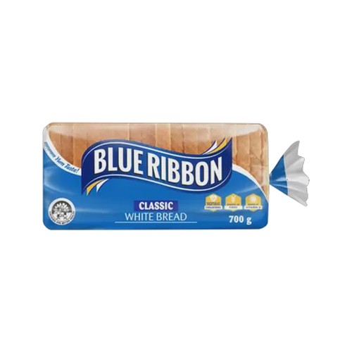 blue ribbon classic white bread 700g