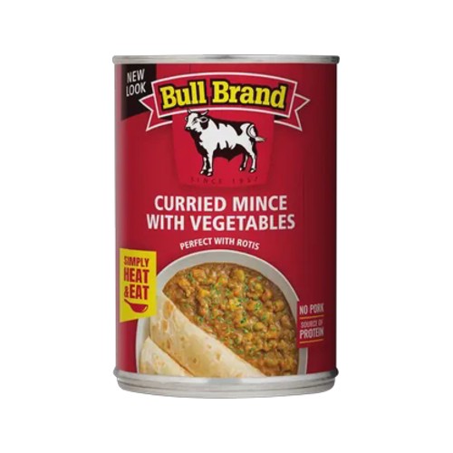 bull brand curried mince with vegetables 400g