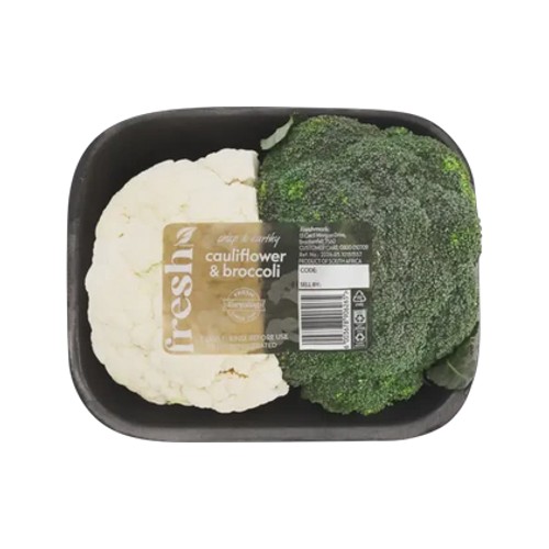 cauliflower & broccoli 400g