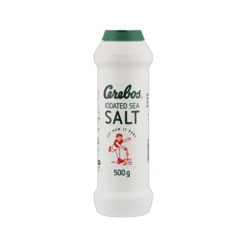 cerebos iodated sea salt 500g