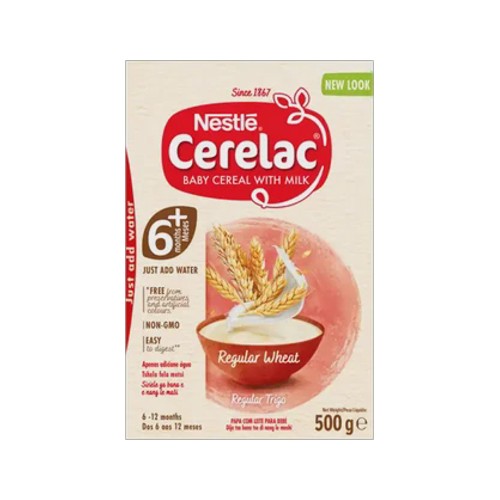 Cerelac Regular Wheat Baby Cereal with Milk 500g