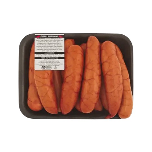 chilli russians 800g - 1000g