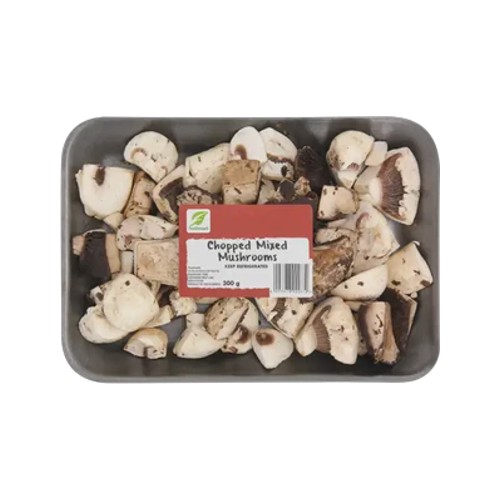 chopped mixed mushrooms 300g