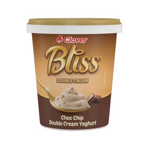 Clover Bliss Choc Chip Double Cream Yoghurt 1kg