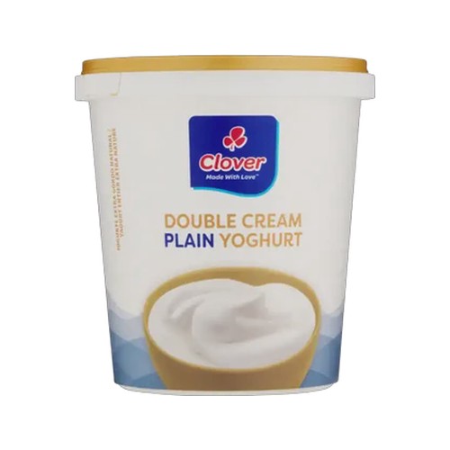 clover plain double cream yoghurt 1kg