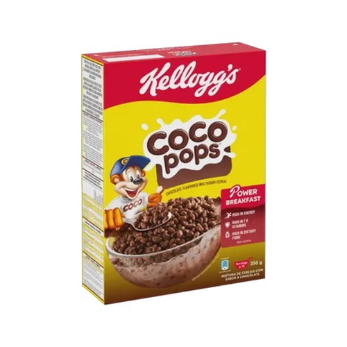 coco pops chocolate flavoured multigrain cereal 350g