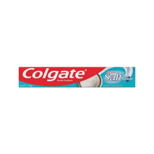 colgate active salt flouride toothpaste 75ml