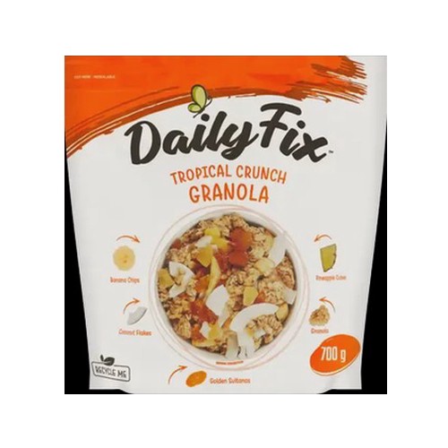 dailyfix tropical crunch granola 700g