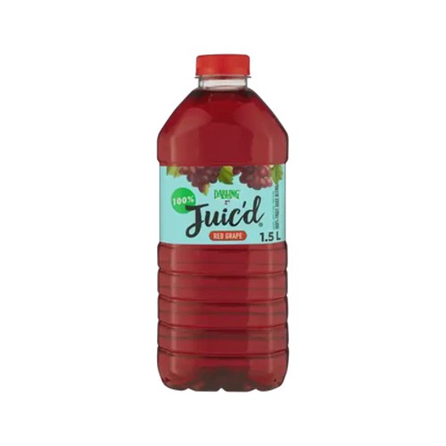 darling juicd red grape 100 fruit juice blend 15l