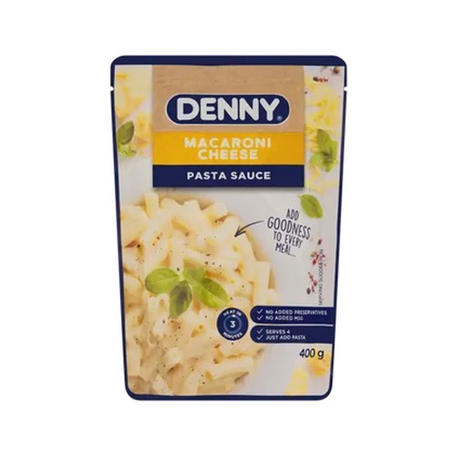 denny macaroni cheese instant pasta sauce 400g