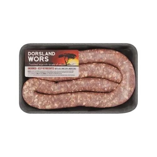 dorsland braaiwors 400g - 600g