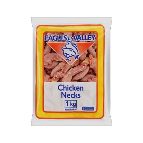 eagles valley frozen chicken necks 1kg