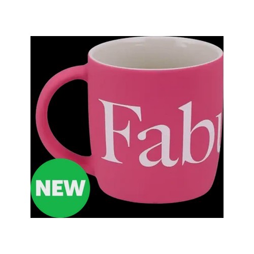 fabulous pink coffee mug 360ml