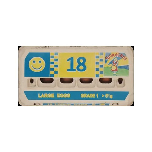 fairacres large eggs 18 pack