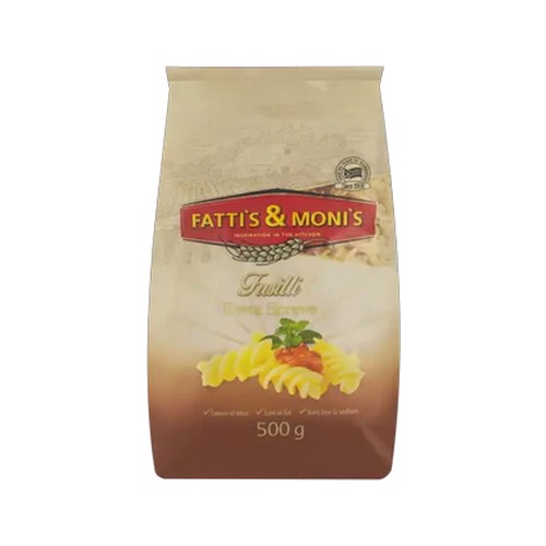 fattis & monis fusilli pasta screws 500g