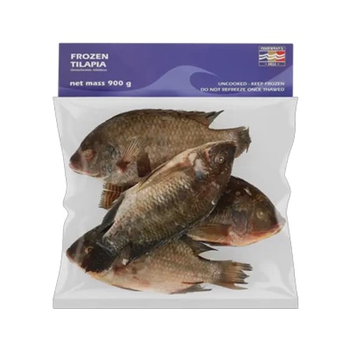fishermans deli frozen tilapia 900g