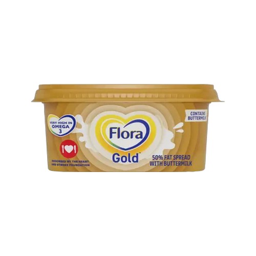 flora gold 50 fat spread with buttermilk 500g