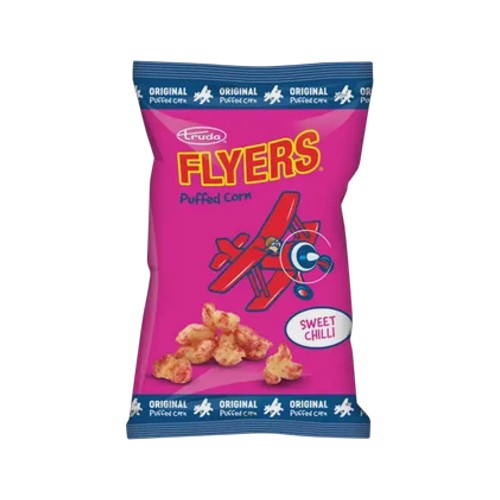 Flyers Sweet Chilli Puffed Corn 100g
