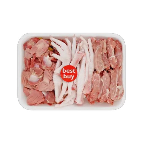 frozen mixed chicken offal 600g - 800g
