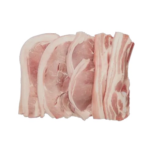 frozen pork braai chops 1200g - 1400g