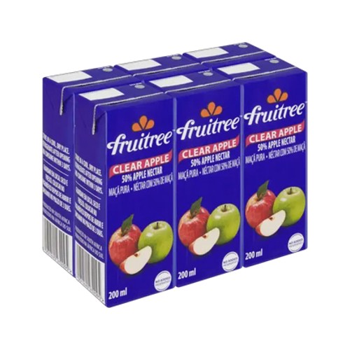fruitree 50 apple nectar 6 x 200ml