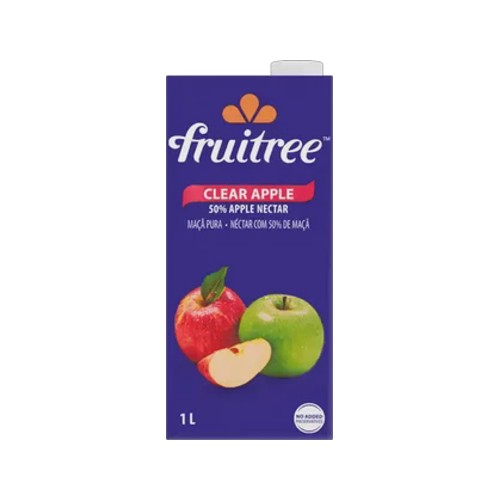 fruitree apple 50 clear apple nectar 1l