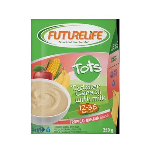 futurelife tots toddler tropical flavoured cereal 250g