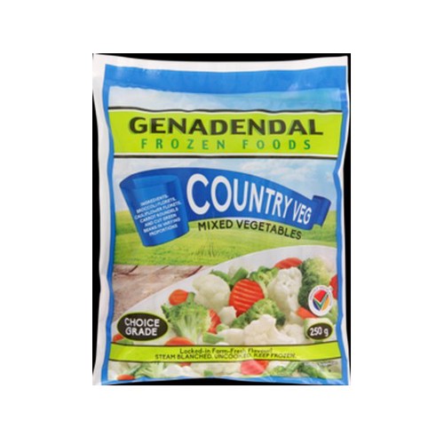 Genadendal Frozen Foods Country Veg Mixed Vegetables 250g