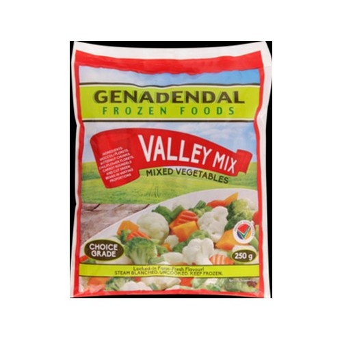 Genadendal Frozen Foods Valley Mix Mixed Vegetables 250g