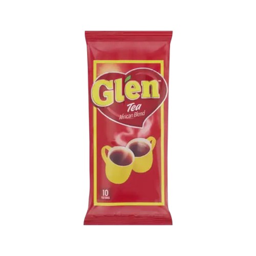 glen african blend tea bags 10 pack