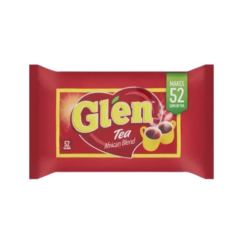 glen african blend tea bags 52 pack
