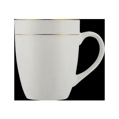 gold rim coffee mug 340ml