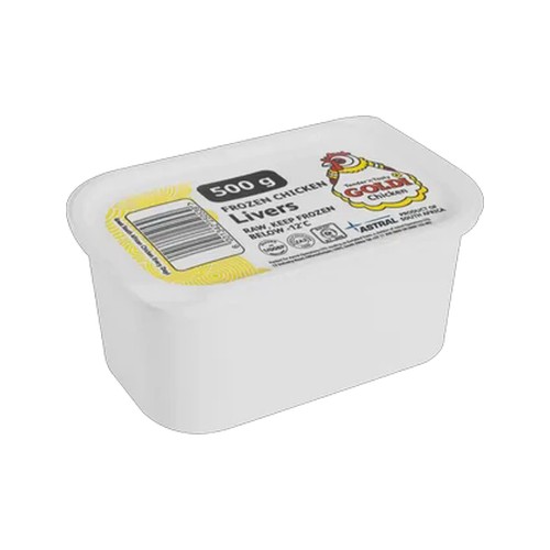 goldi chicken frozen chicken livers 500g