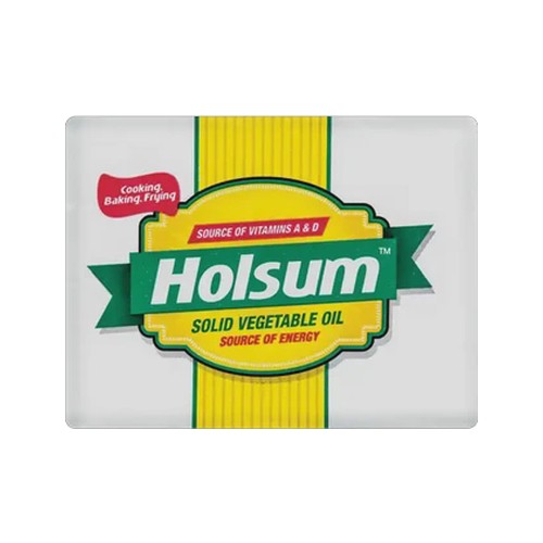 holsum solid vegetable oil brick 125g