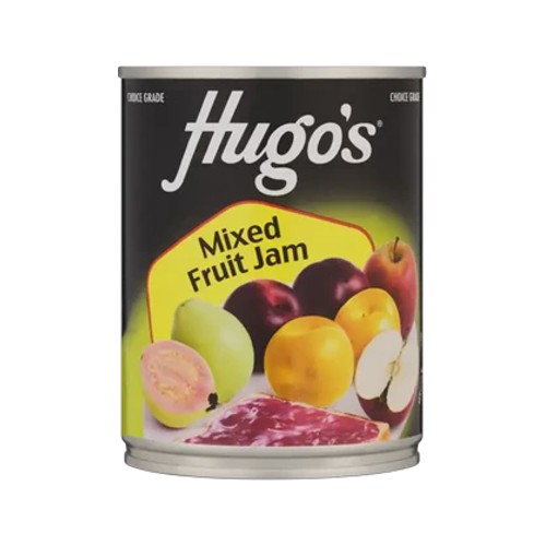 hugos mixed fruit jam 450g