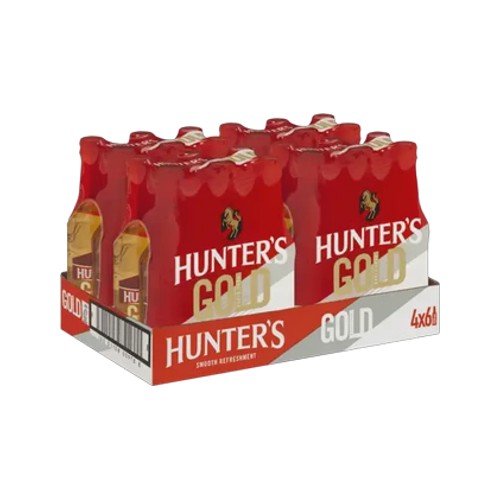 hunters gold cider bottles 24 x 330ml