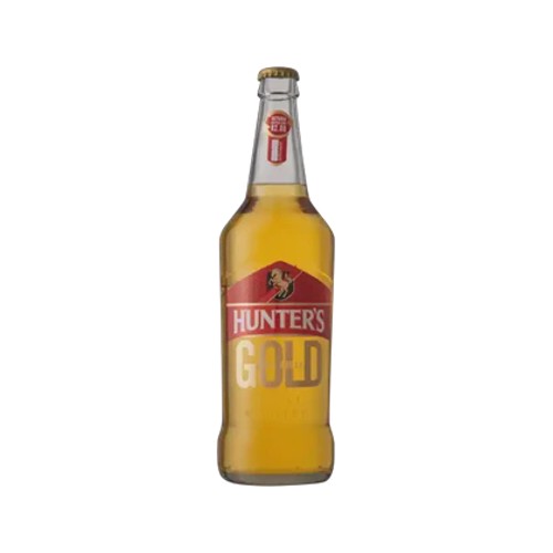 hunters gold real cider bottle 660ml
