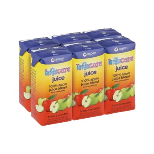 infacare 100 apple juice blend 6 x 200ml