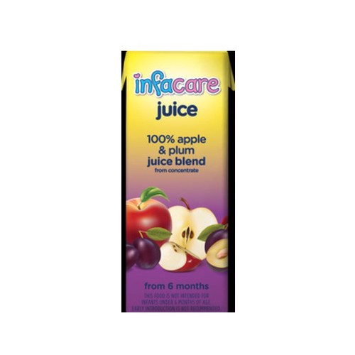 Infacare Apple & Plum Fruit Juice 200ml