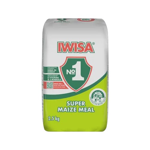 Iwisa No1 Super Maize Meal Bag 2.5kg
