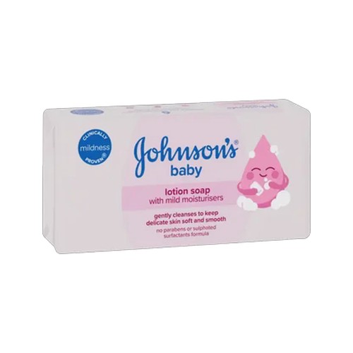 johnsons baby alcohol free lotion bar soap 175g